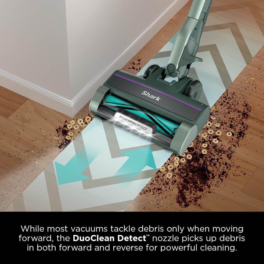 Shark Detect Corded Stick Vacuum, Direction Detect, Evergreen, HZ752 - Image 3