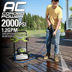 Greenworks 2000 PSI (1.2 GPM) Electric Pressure Washer - Image 5