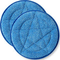HHQ Microfiber Carpet Bonnet Pads Compatible with Oreck Orbiter Pads and Brushes, 12" & 13" Floor Buffer Pads, 2 Pack by HHQ-Motor