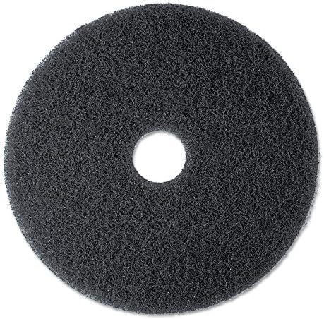 3M Black Stripper Pad 7200, 13" Floor Care Pad (Case of 5) by 3MIndustrial