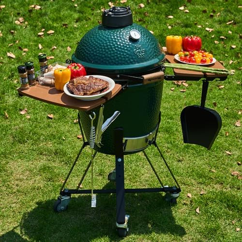 BBQ Ash Tool Poker, Big Green Egg Accessories kamado Joe Charcoal Smoker Wood Burning Stove ash Rake Grilling Accessories (Ash Removal Pan) - Image 6