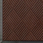 M+A Matting 2295 WaterHog Eco Premier Polyester Fiber Entrance Indoor/Outdoor Floor Mat, SBR Rubber Backing, 8.4' Length x 3' Width, 3/8" Thick, Southern Pine by MAMatting