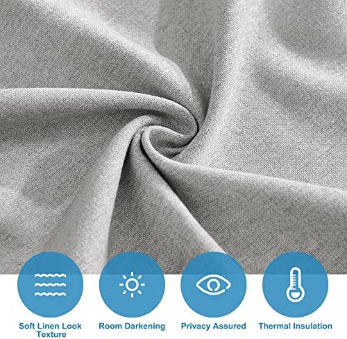 RYB HOME Door Window Curtains Privacy Sunlight Shades for Classroom Cover - Image 5