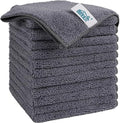 HOMEXCEL Grey Microfiber Cleaning Cloth, Microfiber Towels for Car, 12 Pack by HOMEXCEL