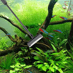 hygger Fish Tank Cleaner 6 in 1 Aquarium Cleaning Tool Kit Al-gae Scraper Scrubber Pad Sponge Tube Brush Gravel Rake Fish Net Telescopic Handle for Saltwater Freshwater - Image 2