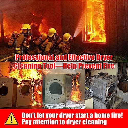 Sealegend Dryer Vacuum Hose Attachment Dryer Vent Lint Clean Kit for Shark - Image 5