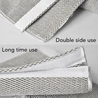 OUGAR8 Refrigerator Door Handle Covers Protective Electrical Kitchen Appliances Gloves Fridge Microwave Dishwasher Door Cloth Protector-Catches Drips,Fingerprints Dust Covers (12" L*4" W, Gray Plush) - Image 6