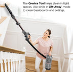 Shark AZ2002 Vertex Powered Lift-Away Upright Vacuum with DuoClean PowerFins, Self-Cleaning Brushroll, Large Dust Cup, Pet Crevice Tool, Dusting Brush & Power Brush, Silver/Rose Gold - Image 2