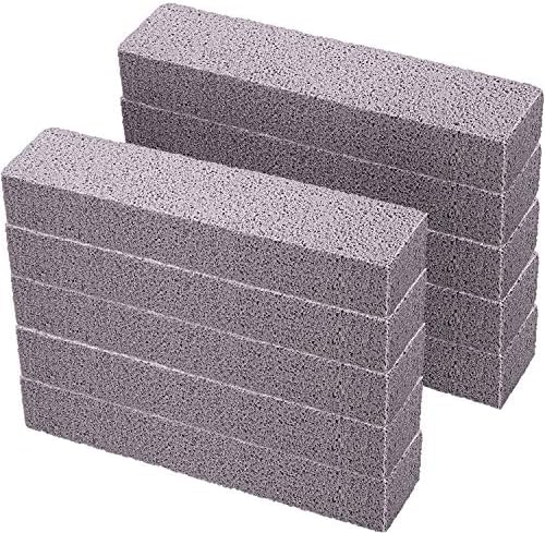 Chinco 10 Pcs Pumice Stick for Cleaning, Pumice Stone Stove Oven Toilet by Chinco