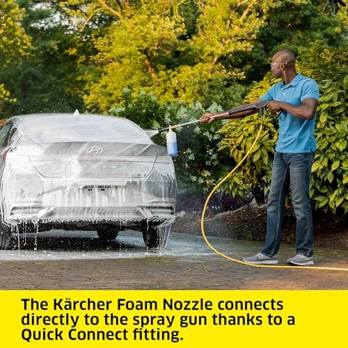 Kärcher Foam Cannon for Electric Pressure Washers up to 4000 PSI - Quick-Connect Fitting - Great for Vehicle and Car Wash - Image 2