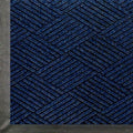 WaterHog Max Diamond | Commercial-Grade Entrance Mat with Diamond Pattern & Rubber Border | Indoor/Outdoor, Quick-Drying, Stain Resistant Door Mat (Indigo, 3' x 10') by MAMatting