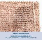Redecker Copper Cleaning Cloth, Set of 2, Standard Size – Non-Scratch Scrubber for Pots, Pans, Sink & Stainless Steel – Reusable Metal Cleaning Cloth, Made in Netherlands - Image 3