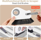 2 in 1 Window Track Cleaning Brush Tools (Grey) - Image 4