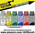 Drillbrush Wheel Cleaning Auto Scrubber Brush - Tile Grout Cleaner Tool - Image 3