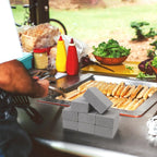 Non Scratch BBQ Grill Stone Cleaning Block Griddle Brick Oven Stone Scrubber Blackstone Cleaner, 8 Pack GrayMagic Stone for Removing Stains，Cleaning Flat Top Cookers，Toilet，Pool，Exfoliation Dead Skin - Image 4