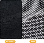 KinHwa Dish Cloths for Washing Dishes with Scrub Side, Microfiber Dish Rags - Image 2