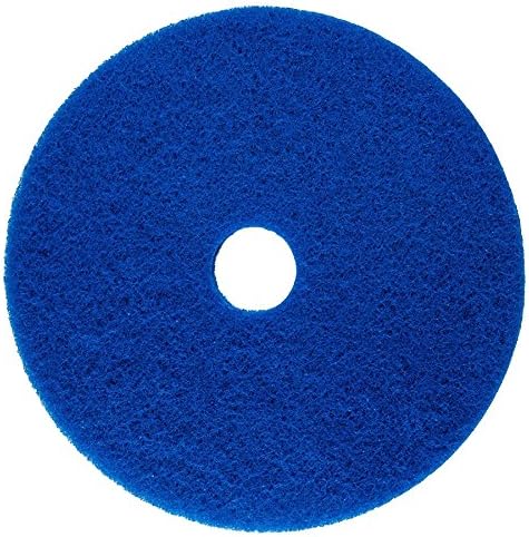 53-20 Type 53, Cleaner Pad, 20", Polyester, 1" Thickness, Blue (Pack of 5) by Unknown