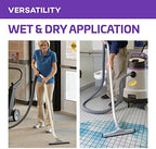 ProTeam Wet Dry Vacuums, ProGuard 20, 20-Gallon Commercial Wet Dry Vacuum Cleaner with Tool Kit and Front Mount Squeegee - Image 3