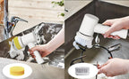 Electric Spin Scrubber, Cordless Handheld Brush, 2 Speeds - Image 5