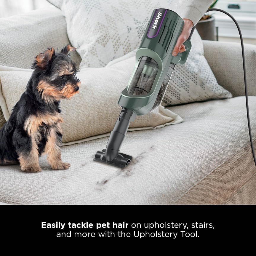 Shark Detect Corded Stick Vacuum, Direction Detect, Evergreen, HZ752 - Image 5