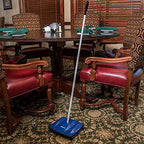 Carlisle FoodService Products Duo-Sweeper Rubberized Carpet and Floor Sweeper – Efficient Manual Cleaning for Restaurants with Low Pile Carpets - Image 4