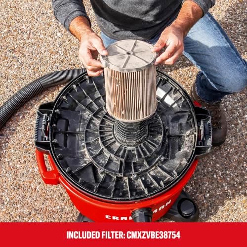 CRAFTSMAN 16 Gal. 6.5 Peak HP and 1.75 Peak HP Powerhead Vacuum Bundle - Image 5