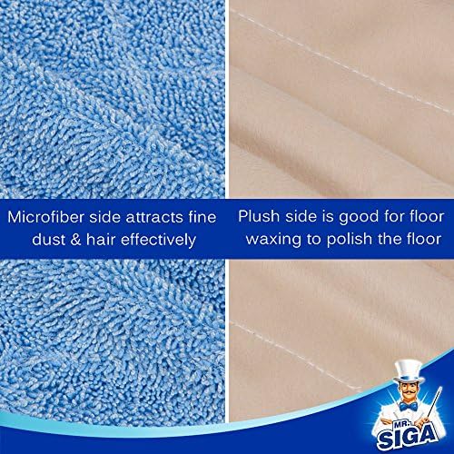 MR.SIGA Professional Microfiber Mop Refills, Pack of 3 - Image 3