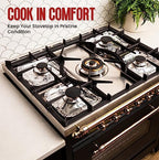 Aluminium Gas Stove Burner Covers (50 Pack) - Disposable Gas Stove Cover Liners, Heat-Resistant Gas Stove Top Covers for Gas Burners and Stove Covers for Gas Stove Top the Perfect Kitchen Accessories - Image 6
