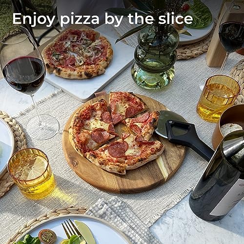 Everdure Pizza Cutter Wheel - Powerful One-Cut Stainless Steel Blade, Durable and Comfortable Grip, Protective Case Included, Dishwasher Safe, Ideal for Pizza Lovers, Chefs, Cooks, Bakers - Image 3
