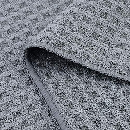 POLYTE 380 GSM Microfiber Waffle Kitchen Dish Cloth, 12x12 in, 8 Pack - Image 3