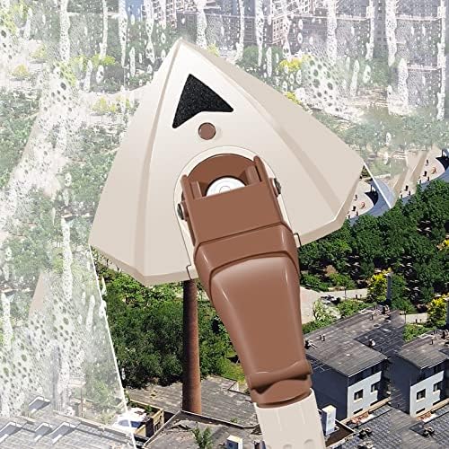 Magnetic Window Cleaner, Double Side Magnetic Window Cleaner Wiper Glass Cleaner Brush Tool with Telescopic Rod A 5~28mm - Image 6