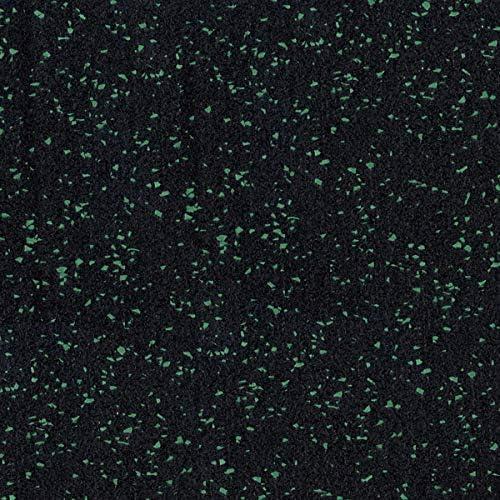 American Floor Mats 3/8in (9mm) Thick 10% Green 4' x 20' Heavy Duty Rubber Rolls, Protective Exercise Mats, Home Gym Rubber Flooring - Image 4