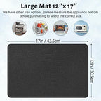 LOPNUR 17x12 Inch Large Appliance Slider for Kitchen Appliances, Gray - Image 6
